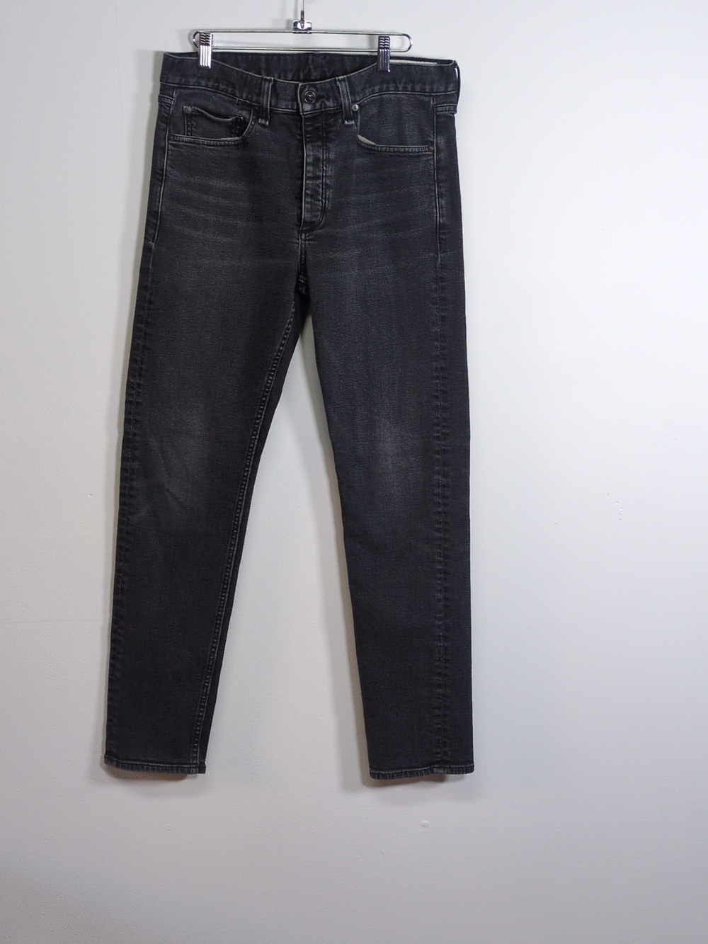 Rag & Bone Fit 2 Slim Jeans Dark Gray Jeans, Size 32x32